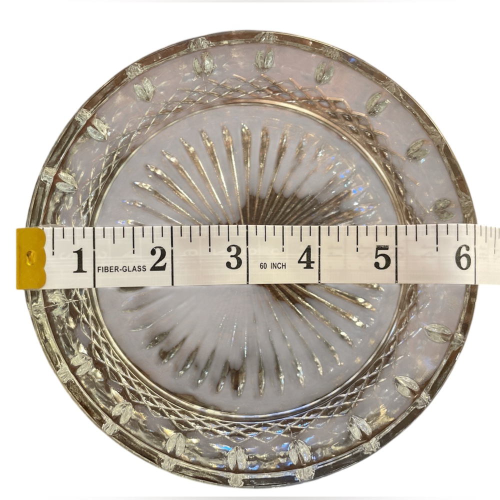 ✨Beautiful Indiana Glass Candy Dish.Princess Diamond Point. Princess Pattern. - Picture 8 of 9